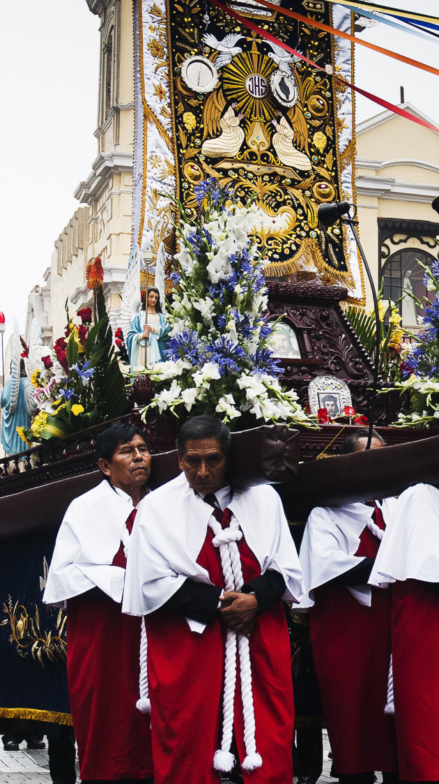 Processie in Lima