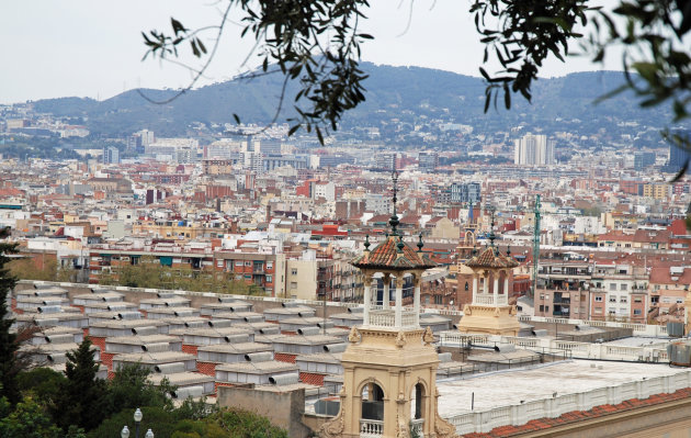 Uitzicht op Barcelona