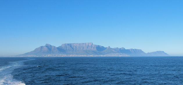 Tafelberg vanaf de boot