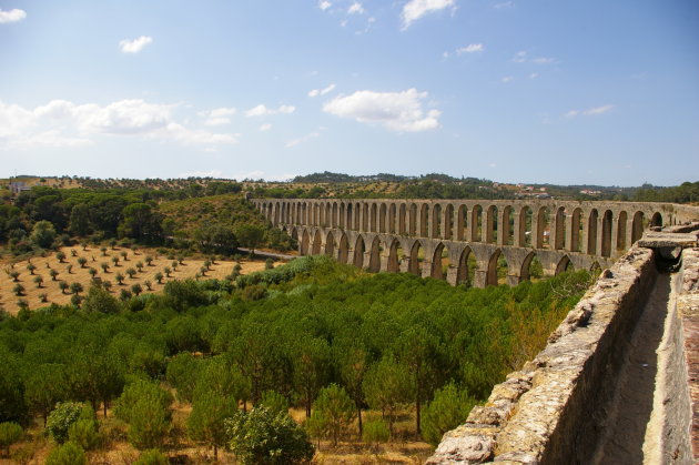 Historisch aquaduct van Tomar