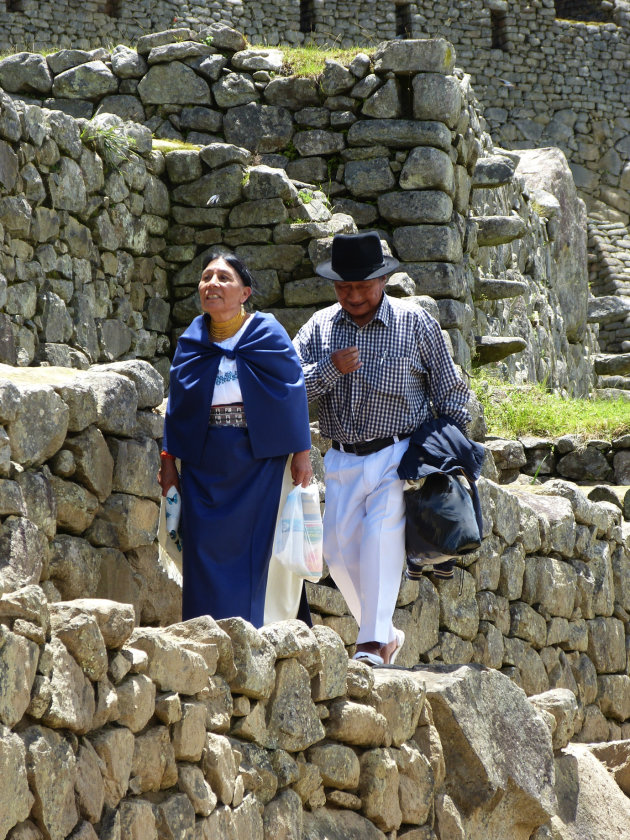 wandelen in Machu Picchu