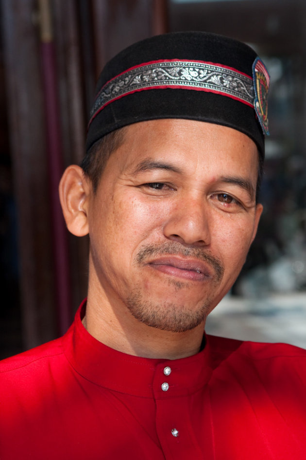 Gids en bewaker Moskee Putrajaya