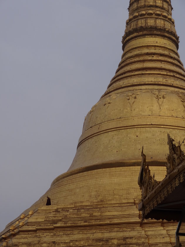 Shwedagon Pagoda in a different view