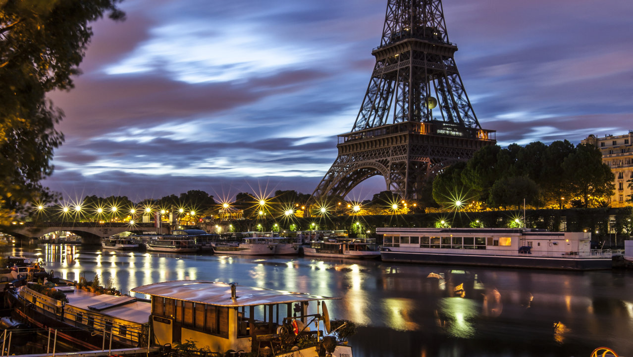 Eiffel Toren - Zons opgang