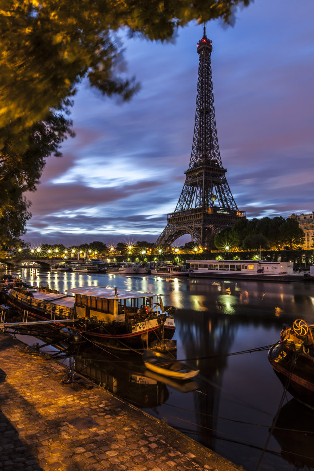 Eiffel Toren - Zons opgang