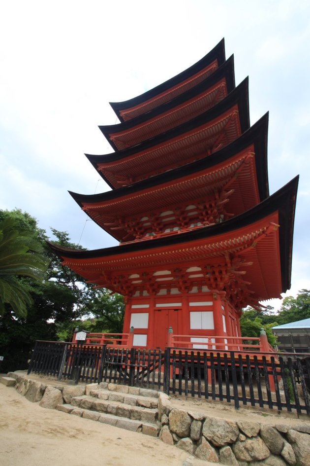 Gojunoto 5 verdiepingen pagode 