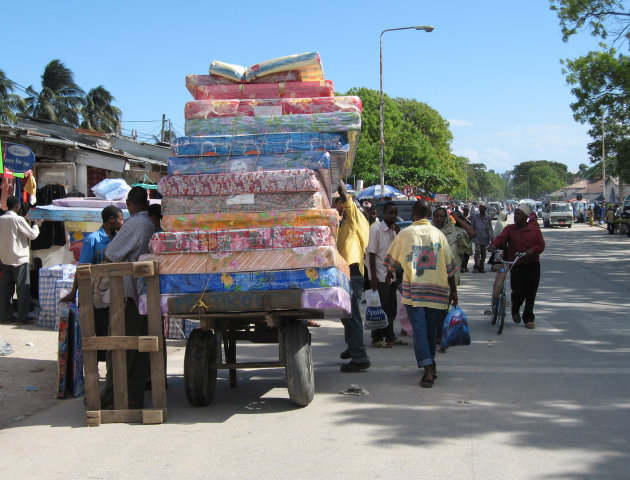 Straatbeeld Zanzibar
