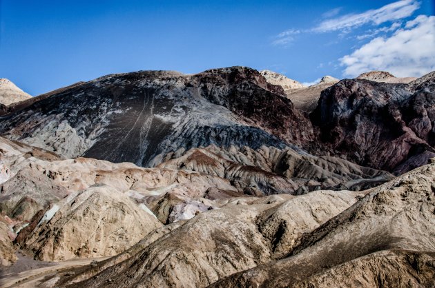 De zandduinen van Death Valley