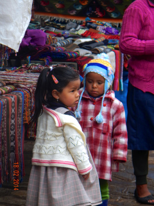 Kinderen op de markt