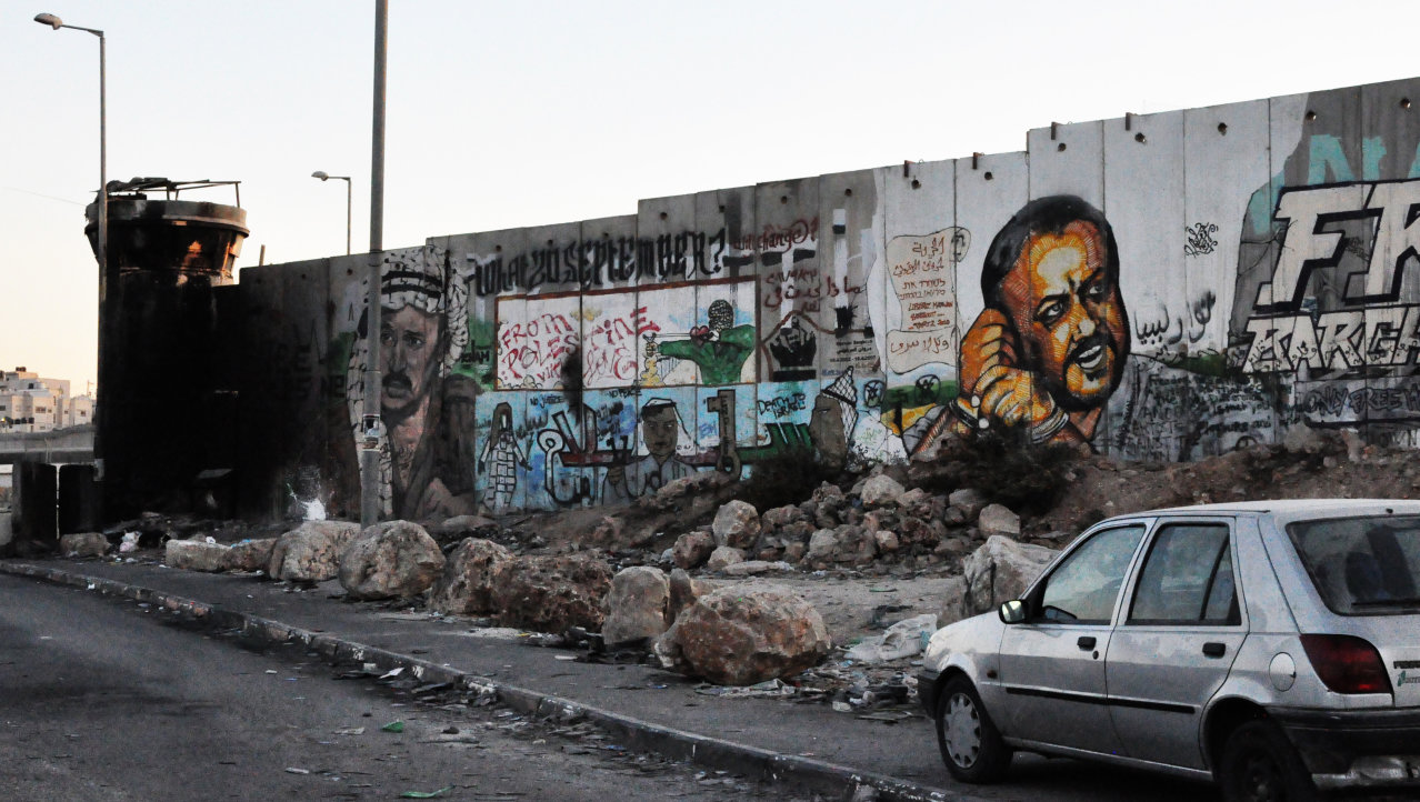 De muur tussen Israel en Palestina