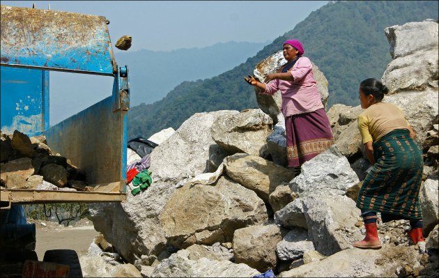 Werken voor een schijntje in Bhutan