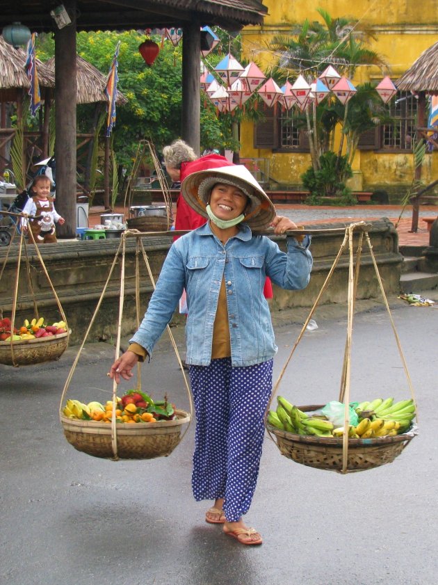 Vietnamese verkoopster