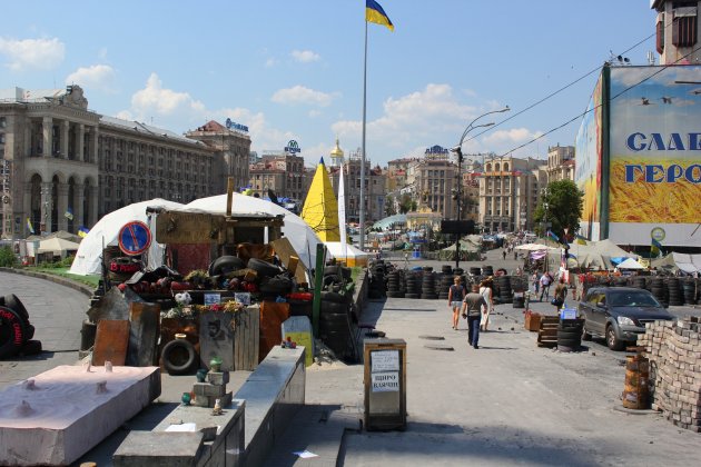 Diep geschokt, Kiev 31 juli 2014