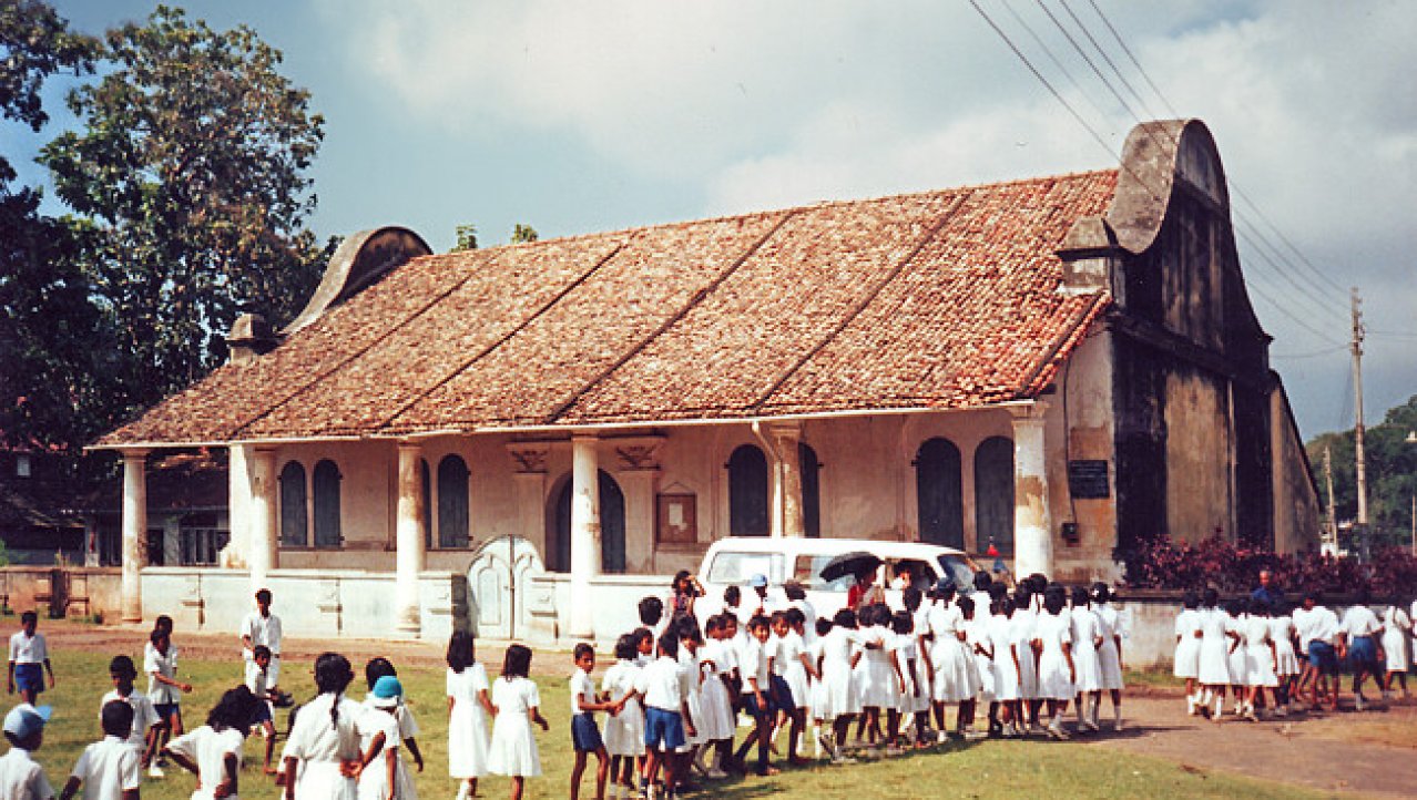 Hollands kerkje in Sri Lanka