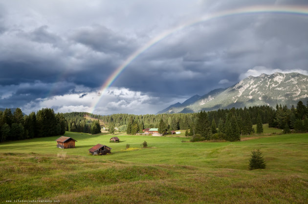 Alpine rainbow