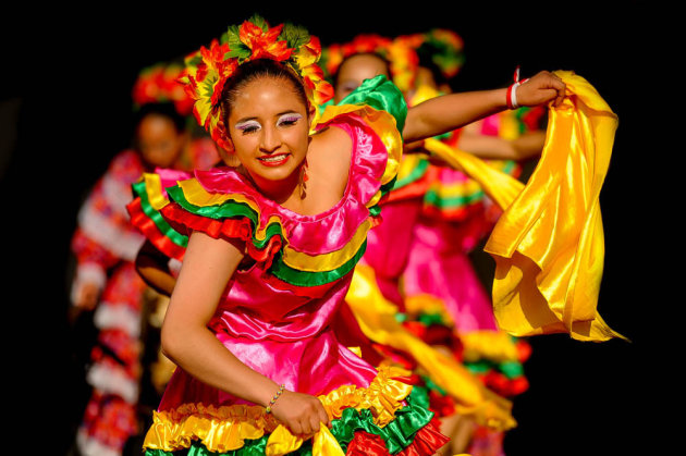 columbiaanse danseres