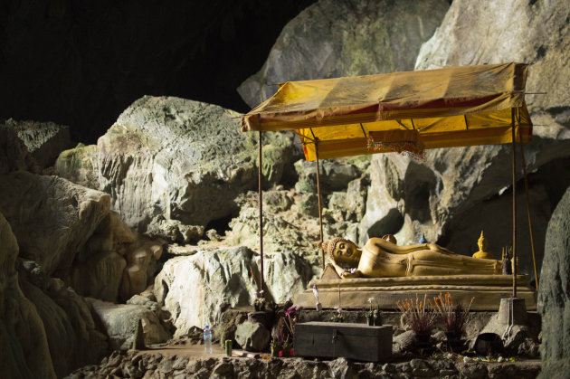 Boeddha in de grot
