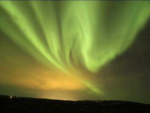 Aurora Borealis in IJsland