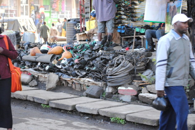 Recyclen van fietsbanden, Kenia