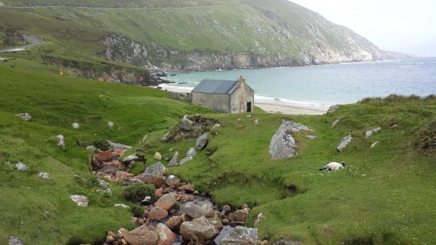 Keem Bay op Achill Island in Ierland