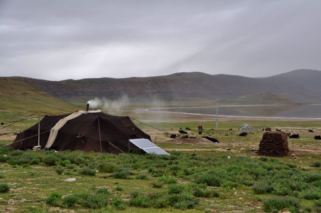 duurzame energie in Tibet bij de nomaden