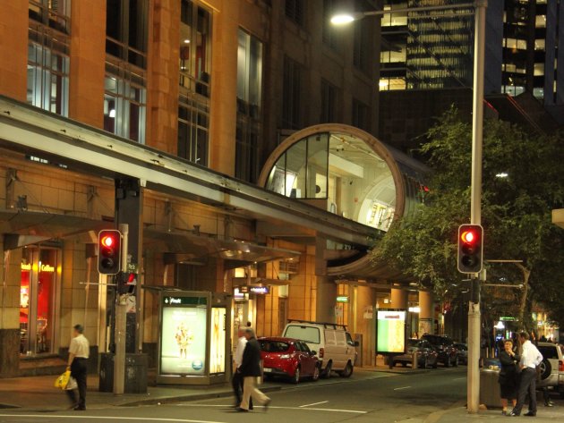 Science Fiction metro station Sydney