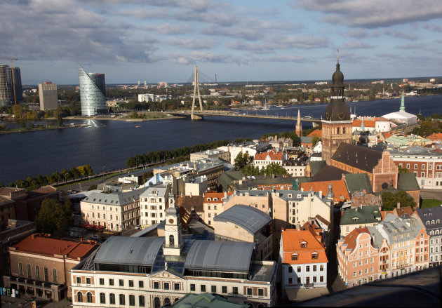 Zicht op Riga
