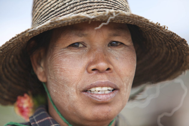 Birmese vrouw