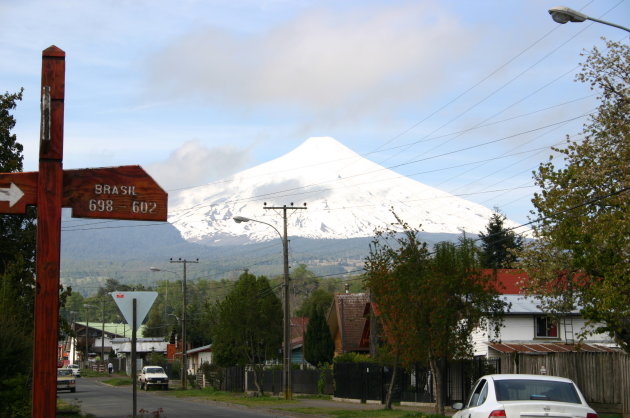 Vilarrica vulkaan in Pucon, Chili