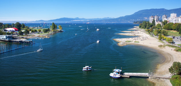 Vancouver English bay and beach