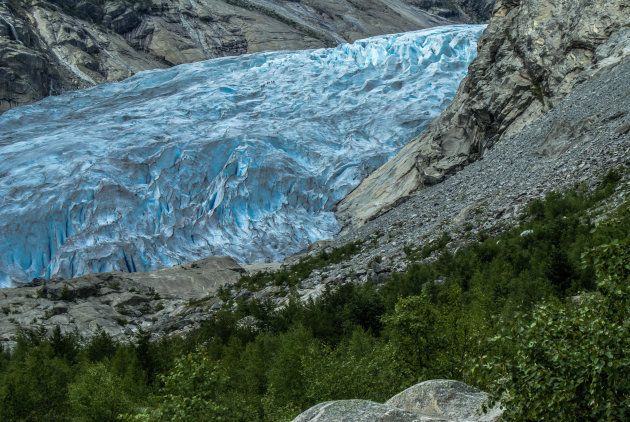 Wandelen op de gletsjer