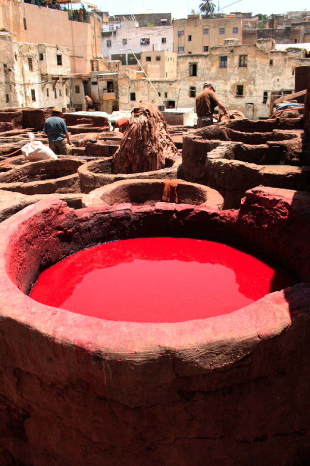 pigment in tannerie