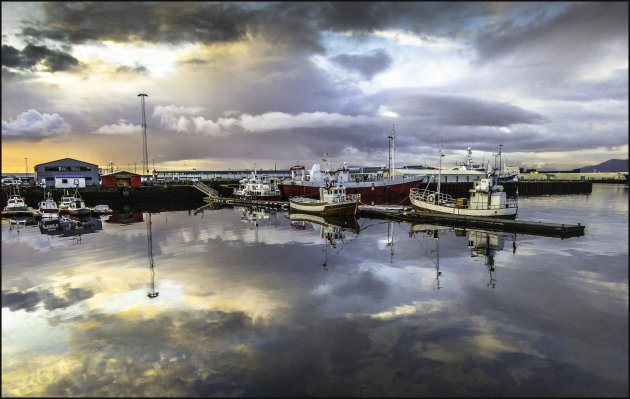 De haven Reykjavik