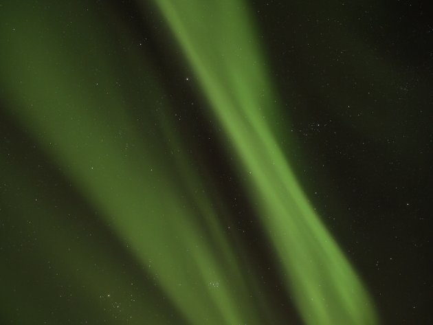 Groen licht om nooit meer te vergeten, aurora borealis 
