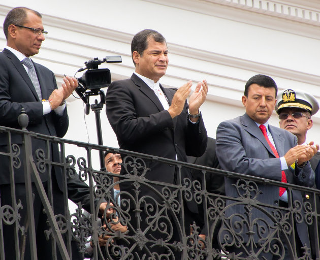 Rafael Correa President of the Republic of Ecuador