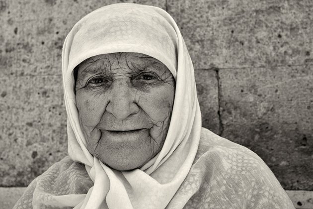 Vrouw in Konya