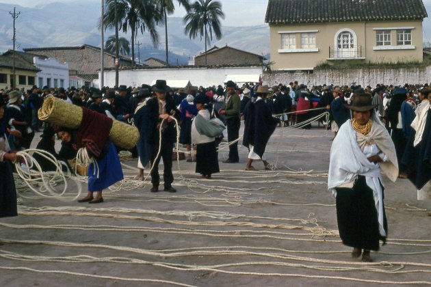 Zaterdagmarkt van Otavalo #7