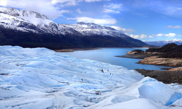 Lago Argentino gezien vanaf de gletsjer