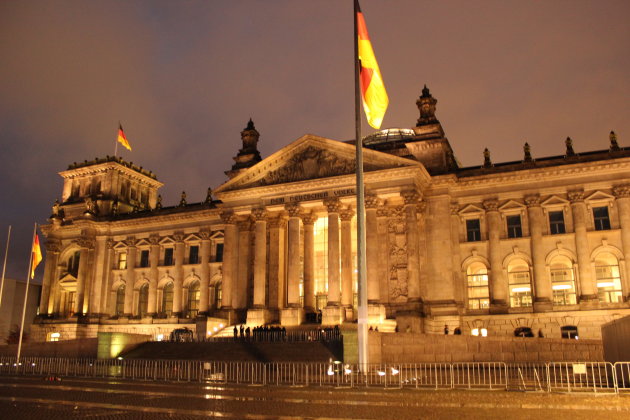 Reichstag by night