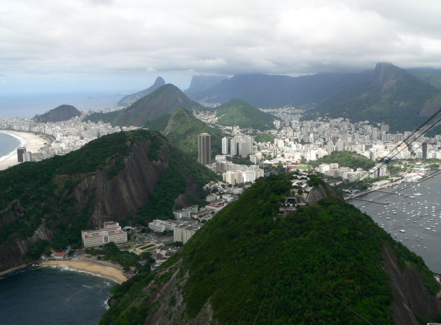 Rio de Janeiro van bovenaf