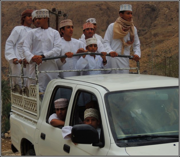 Een blik vol Omani's