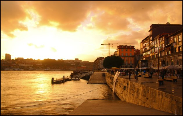 sundown in Porto