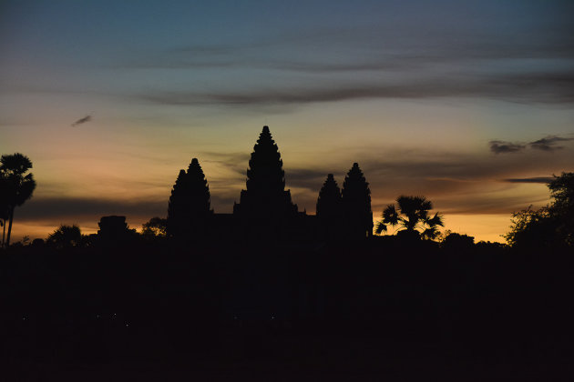 Angkor Wat in de ochtend