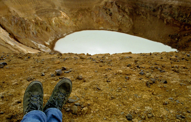 Kratermeer aan je voeten