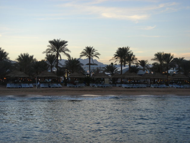 2008: Het strand van Naama Bay, Sharm El Sheik