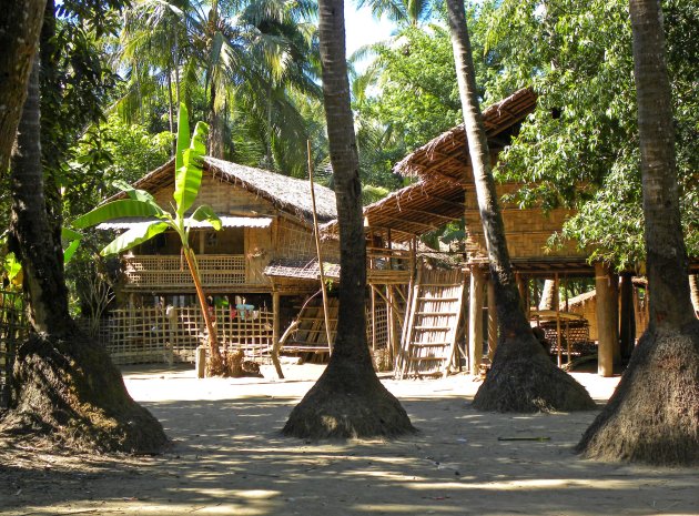 Dorpje in Rakhine