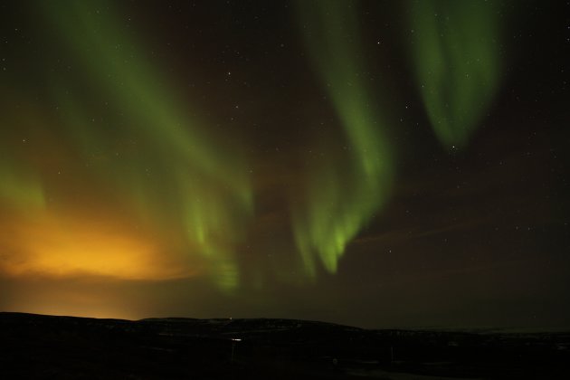 Noorderlicht in IJsland 