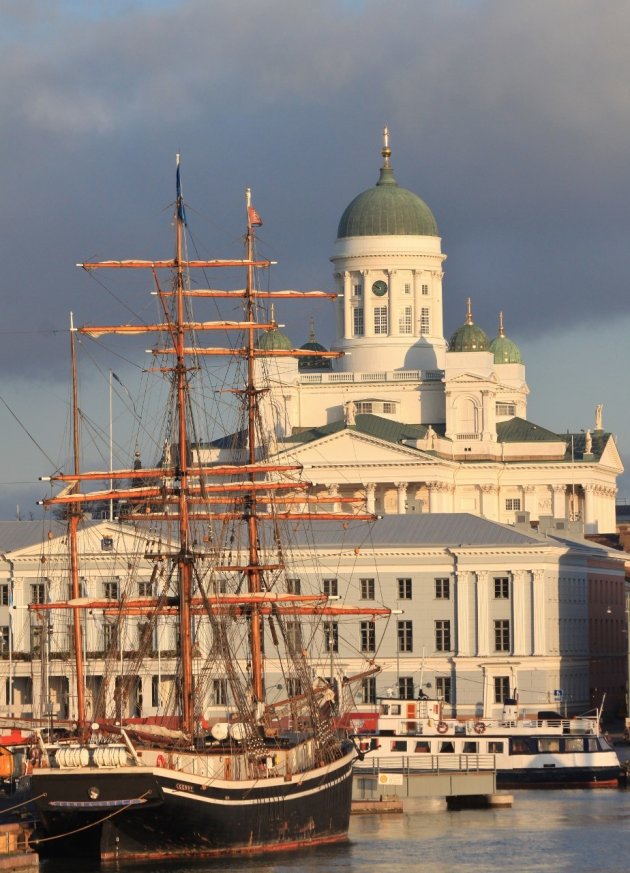 Helsinki stadsaanzicht