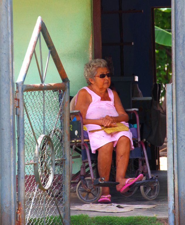 Wheelchair lady