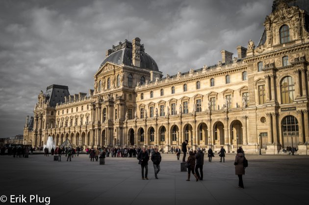 Louvre, paris, frankrijk